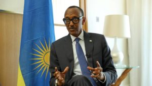 Le Président rwandais Paul Kagame